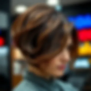 Custom Layered Hairstyle Inspiration Personalized layered haircut with unique styling