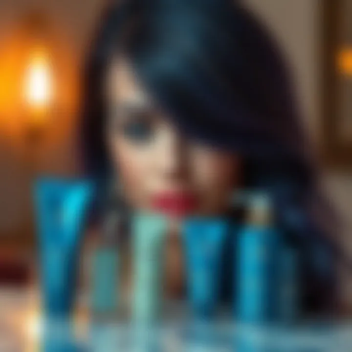 Essential hair care products to maintain the vibrancy of shade three.