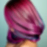 A vibrant representation of shade number three for hair color.