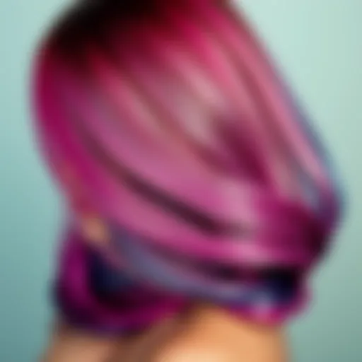 A vibrant representation of shade number three for hair color.