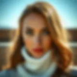 Stunning almond-shaped eyes highlighting their beauty