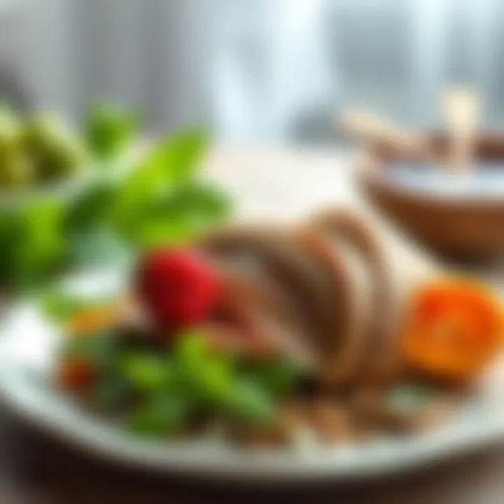 Nourishing Meal for Healthy Hair A nutritious meal prepared for a baby to support hair growth