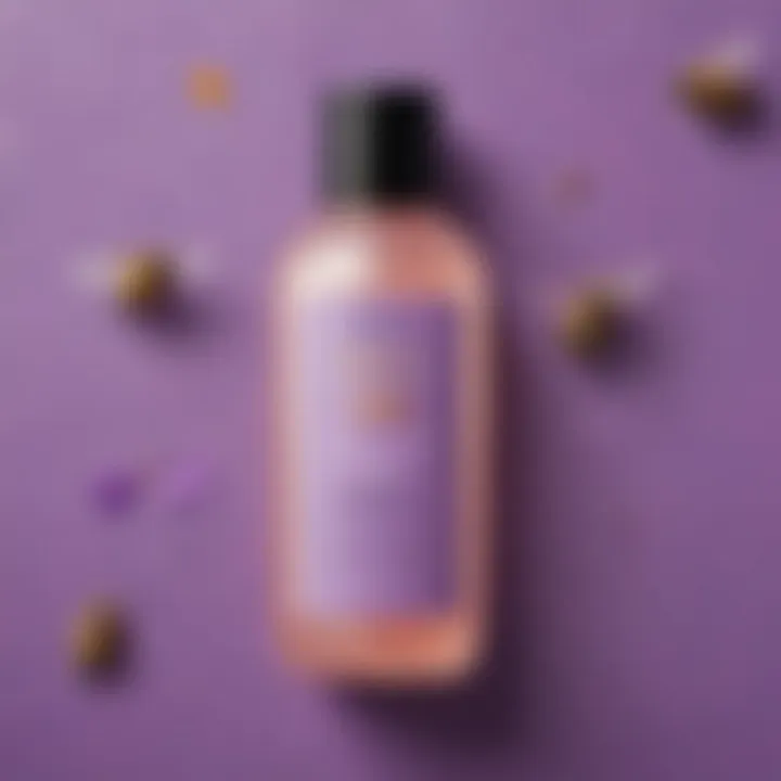 Ingredients of Bee Beauty purple shampoo