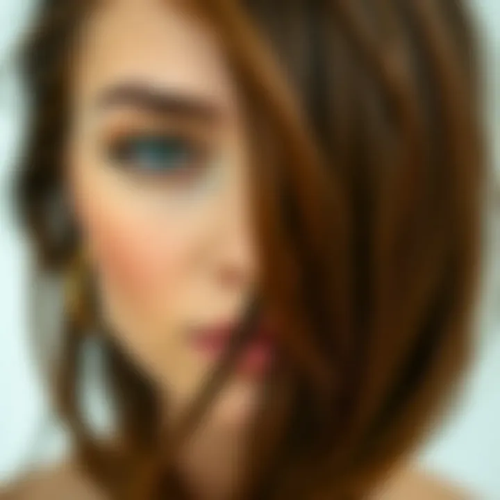 Before and after effects of argan oil on hair