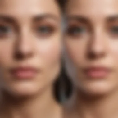 Results of Treatment for Discoloration Before and after treatment for skin discoloration
