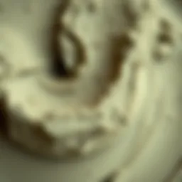 Natural clay texture for skin care