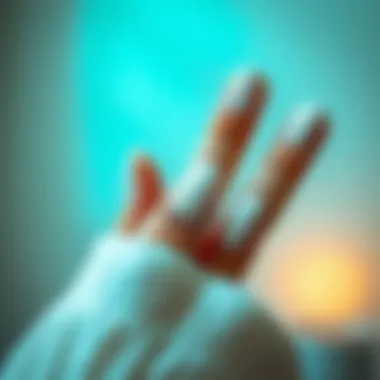 Aesthetic exploration of white nail polish in various settings.