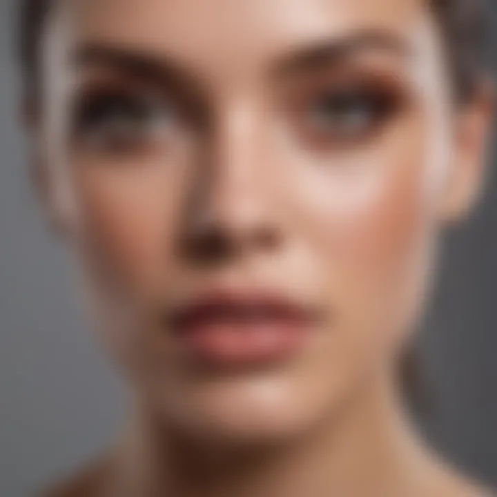 Makeup techniques highlighted on various skin tones