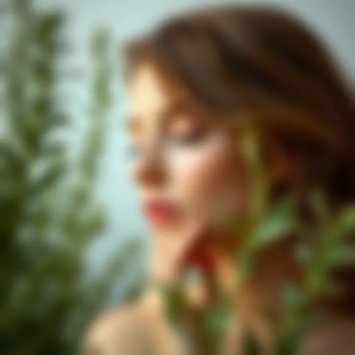 Hair care with rosemary oil