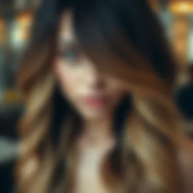 Stunning Ombre Hair Effect Beautifully blended ombre hair transformation