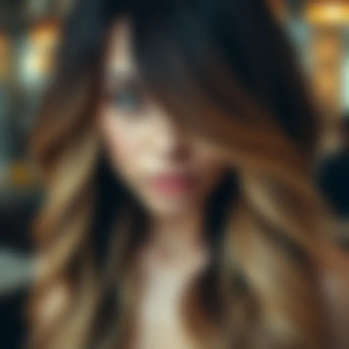 Stunning Ombre Hair Effect Beautifully blended ombre hair transformation