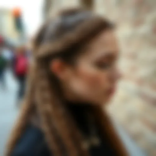 Intricate braid patterns showcasing various styles