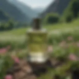 A serene landscape showcasing the freshness of nature, symbolizing the essence of fresh perfumes.