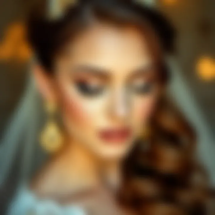 Elegant Bridal Makeup Style Elegant bridal makeup for young brides