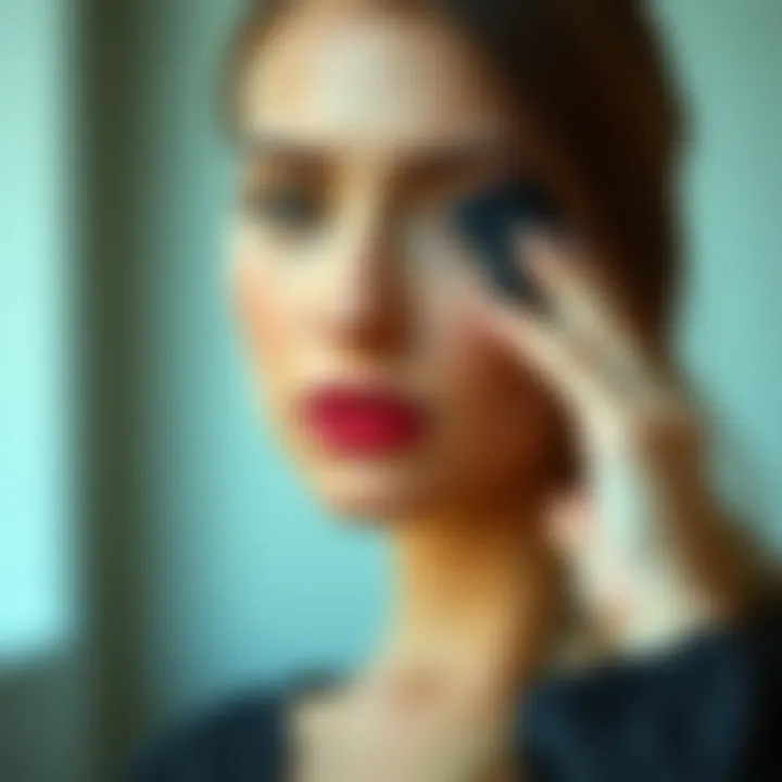 Achieving a Sleek Look Brushing hair for a sleek finish