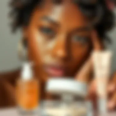 Skin care products tailored for brown skin