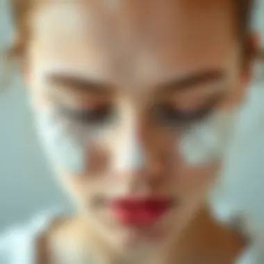 Using Baby Powder According to Skin Types Comparison of different skin types using baby powder