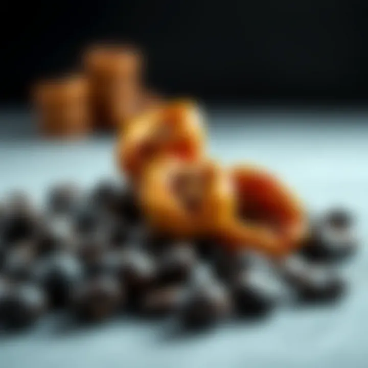 The Unique Texture of Tonka Beans Close-up of tonka beans