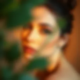 Color palette showcasing various hues that combine to create brown