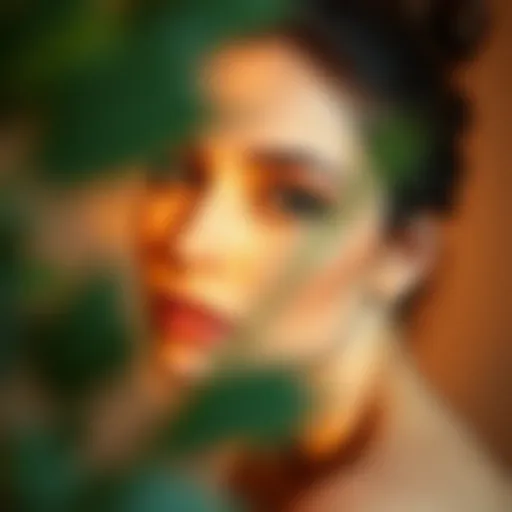 Color palette showcasing various hues that combine to create brown