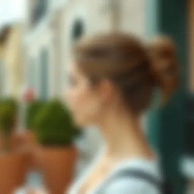 Chic Ponytail for Everyday Activities Chic ponytail style suitable for various activities