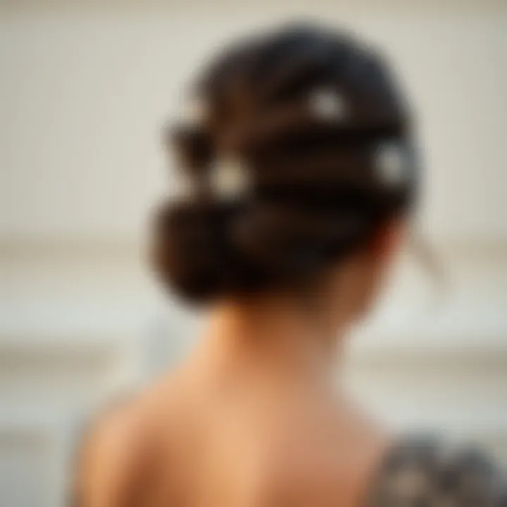 Sophisticated Half-Up Hairstyle Sophisticated half-up hairstyle for casual elegance