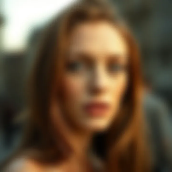 Skin Tones Complementing Golden Brown Hair Different skin tones with golden brown hair