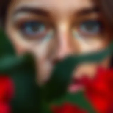 Color palettes suitable for enhancing brown eyes