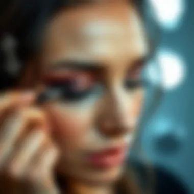 Final touches that elevate smoky eye makeup