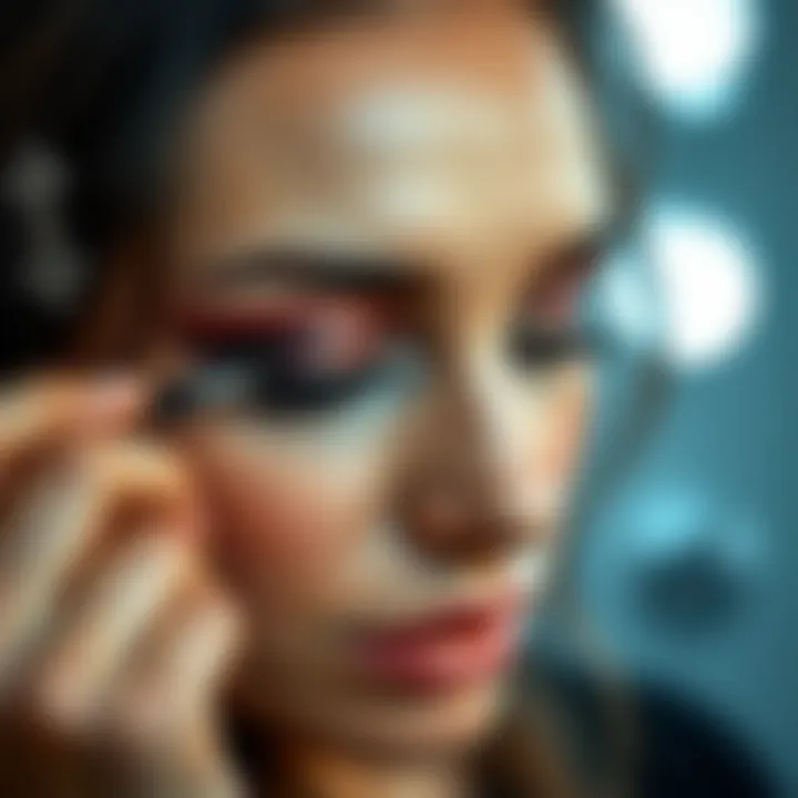 Final touches that elevate smoky eye makeup