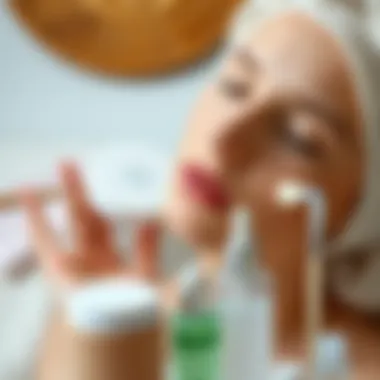 Effective Skincare Routine for Young Skin Skincare routine with various products and tools