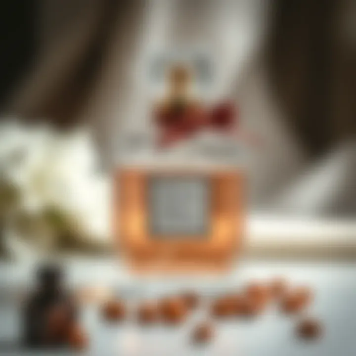 Elegant Fragrance Featuring Tonka Bean Elegant perfume bottle showcasing tonka notes