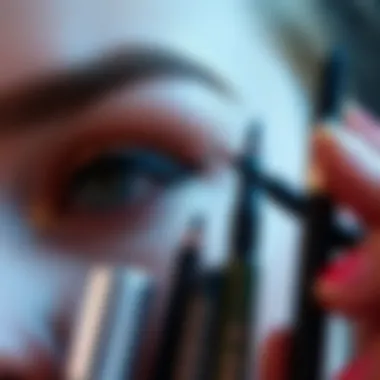 Diverse Eyeliner Options Collection of various eyeliner types