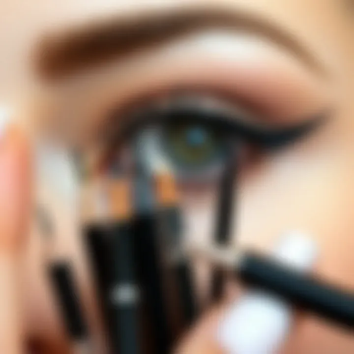 Essential Eyeliner Tools Makeup tools for efficient eyeliner application