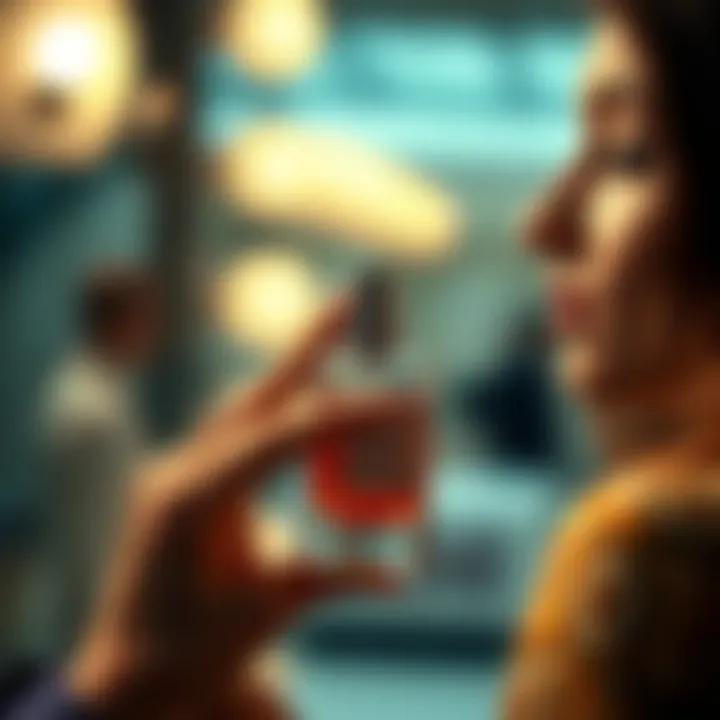 Trendy perfume application techniques demonstrated