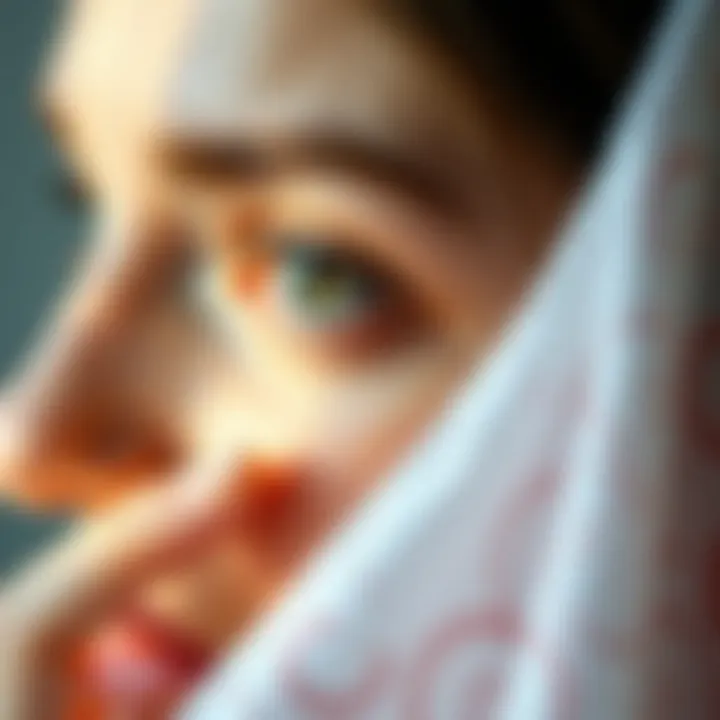 Enhancing eye area care routine