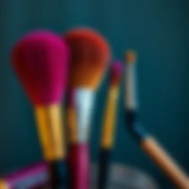 Brushes and tools for hair dyeing