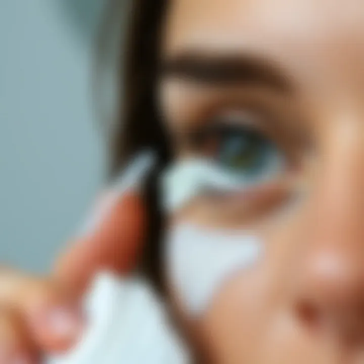 Common mistakes in eye cream application