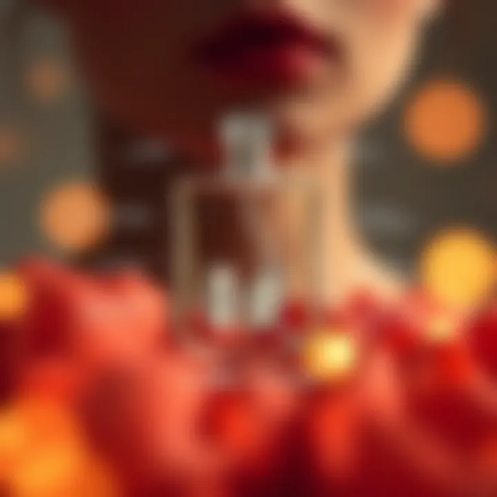 Mechanisms Behind Fragrance Longevity Infographic illustrating the mechanisms of fragrance longevity