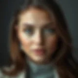 A captivating before and after transformation using FaceApp.