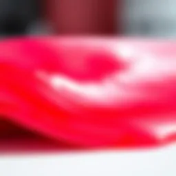 Gloss texture showcasing shine and smoothness