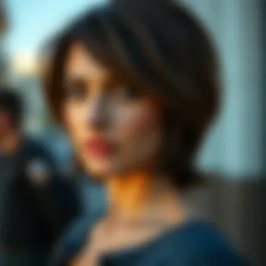 Layered Haircuts for Enhanced Volume A layered haircut that adds volume and dimension to long faces