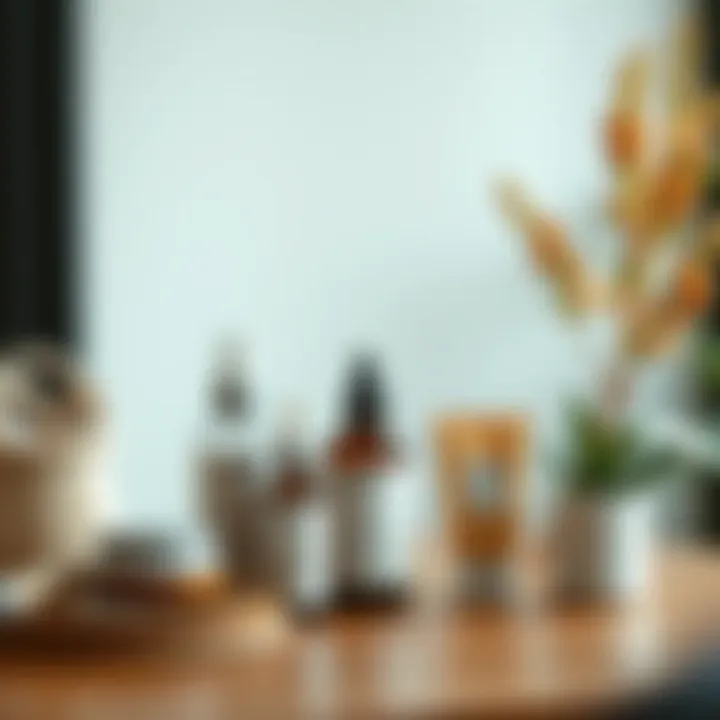 Natural Hair Care Alternatives for Expecting Mothers Natural hair care products arranged on a table