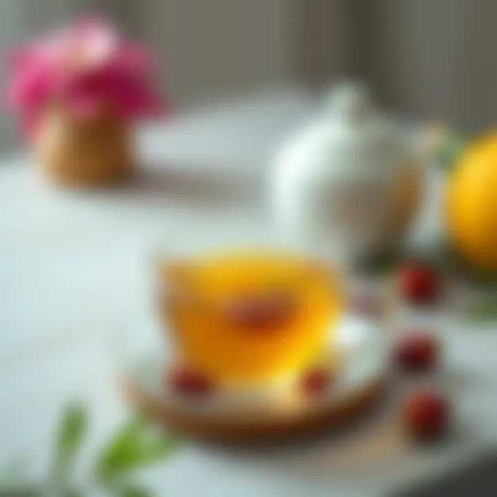 Soothing Herbal Tea for Cold Sores Soothing herbal tea for cold sores