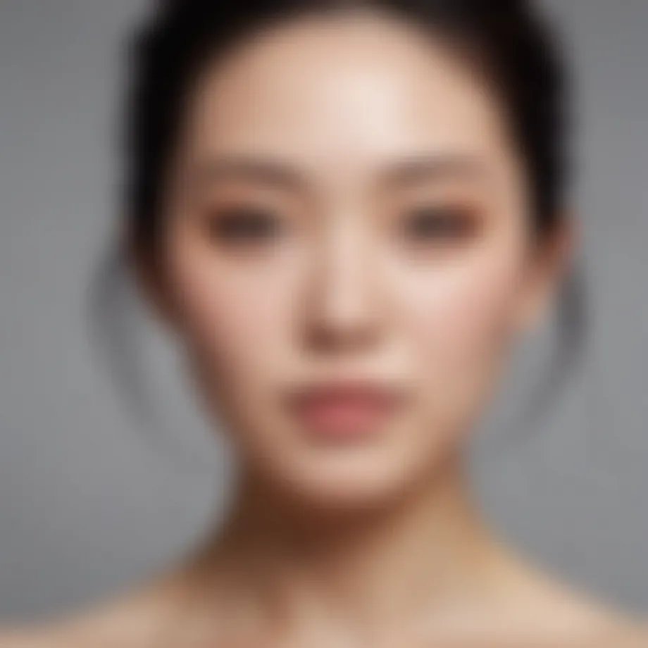 Traditional Japanese skincare ritual showcasing natural ingredients
