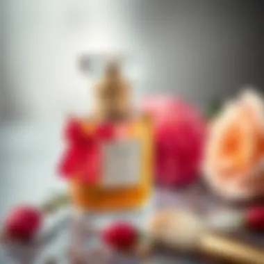 Elegant Floral Fragrance Elegant fragrance bottle with floral notes