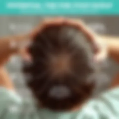 Potential Treatments for Itchy Scalp Infographic showing potential treatments for itchy scalp