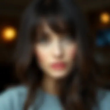 Different hair types and bangs