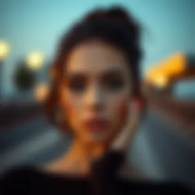 Glamorous Evening Makeup for Brown Outfit Glamorous evening makeup with brown outfit