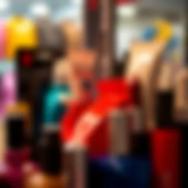 A close-up of discounted items on sale